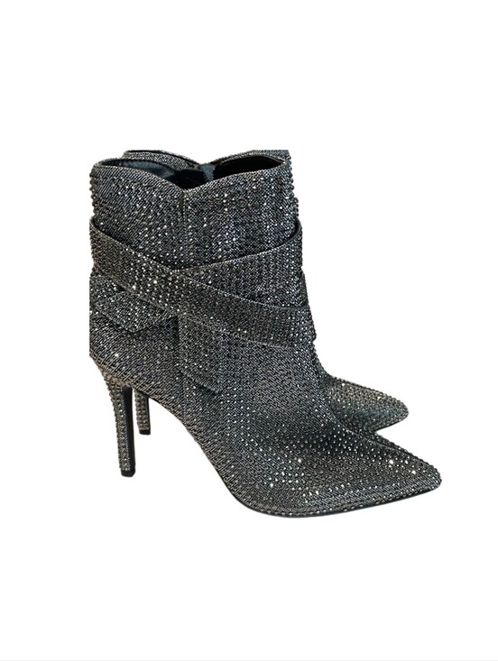 Giani Bini Shoes - Gianni Bini Vinya Rhinestone Booties Size 8.5